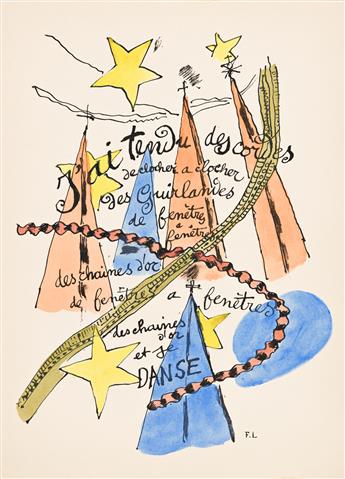 FERNAND LÉGER Les Illuminations by Arthur Rimbaud.